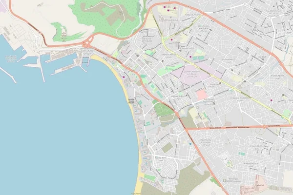 Map of Agadir/Tamraght area